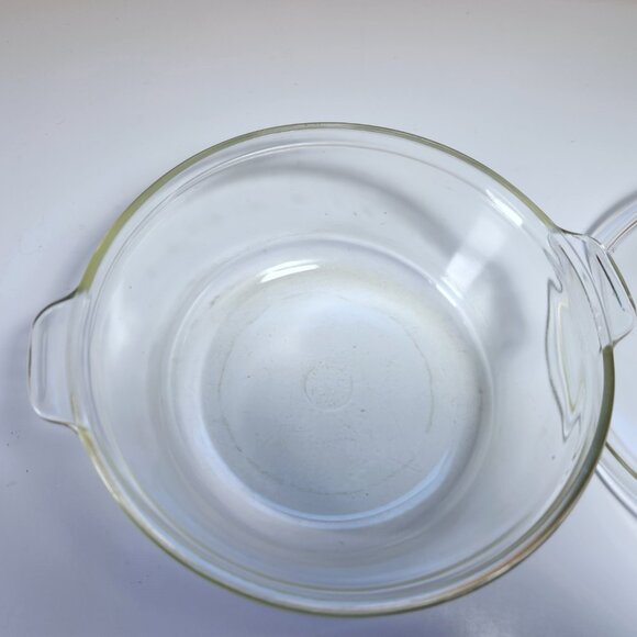 Vintage Pyrex Dish Clear Casserole & Lid 4 C 023 623 Bottom 623 Lid Early Pyrex - Picture 6 of 10